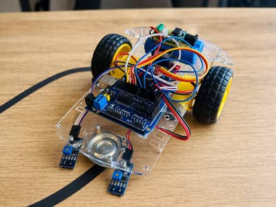 Smart Line Follower Robot – Fast, Accurate & Reliable