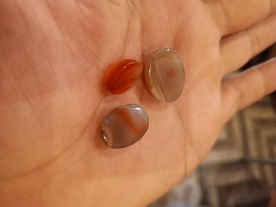 Original Yamni aqeeq Stone pair guaranteed