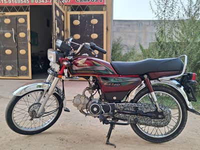 Honda CD 70 2022 Model – Registered Dec 2021 – Excellent Condition