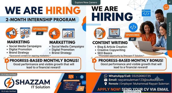2 months Internship program