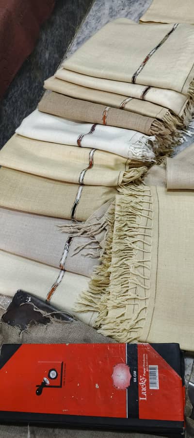 Hand made wool shawls