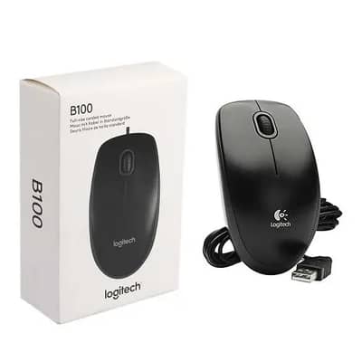 Logitech Box Pack B-100 Mouse Wired