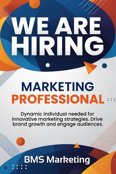 Part-Time Marketing Executive (Computer & Presentation Skills Required