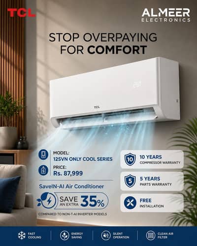 Tcl 1 Ton 12SVN only cool series