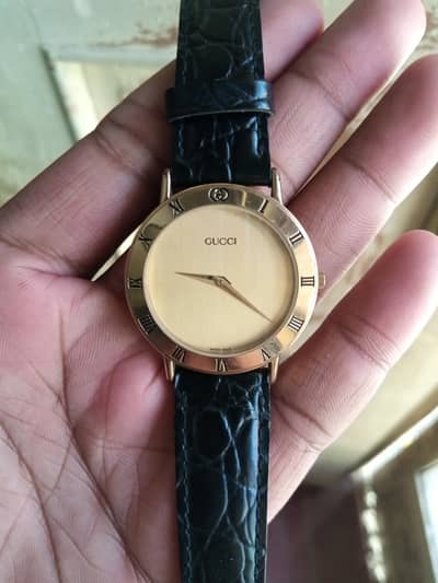 Gucci gold plated Watch