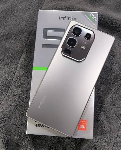 Infinix not 50 12:256gb Complete Box 10by10 condition