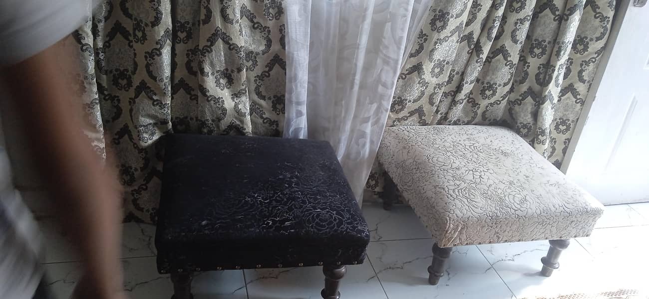 sofa combed and puffy set 1
