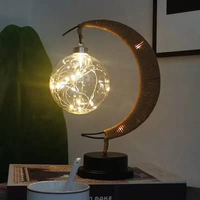 Nordic _ Cross Lamp Moon Star LED Night Lamp