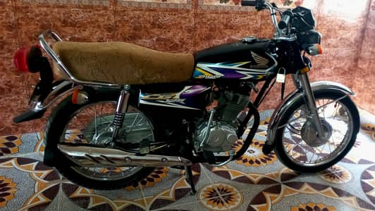Honda CG 125 Model 2020 Black Edition