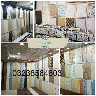 Wallpaper-Spc floor tile-Media wall-Marble sheet-Pvc wallpanel-Ceiling