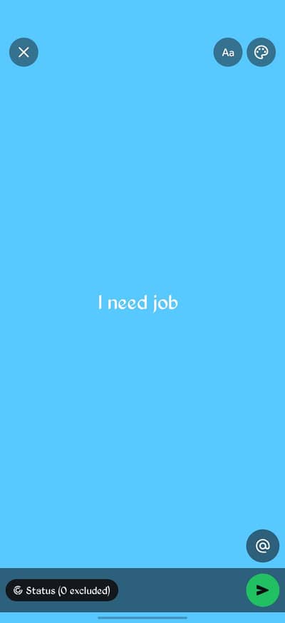 urgent job need