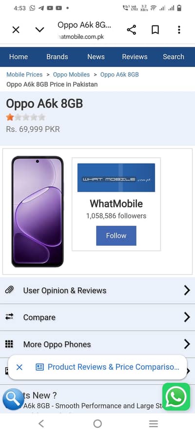 OPPO A6k