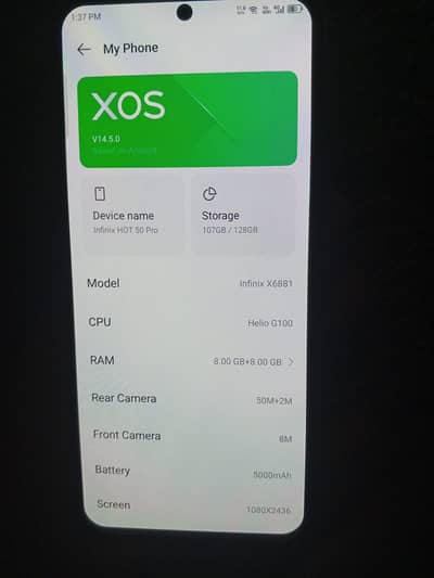 Infinix Hot 50 Pro
