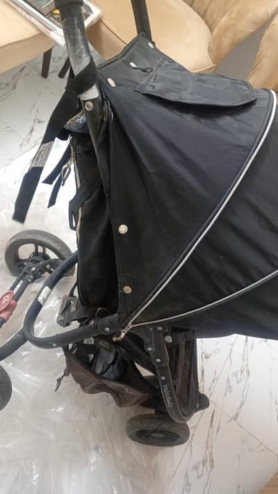 imported baby pram for sale. in good condition