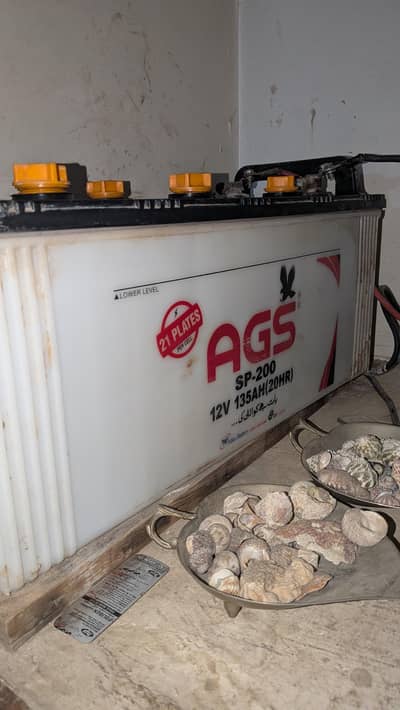 AGS 21 PLATE BATTERY FOR SALE