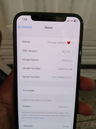 I phone x official PTA approved