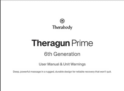 Therabody Theragun Prime (6th Gen. . . ], German made