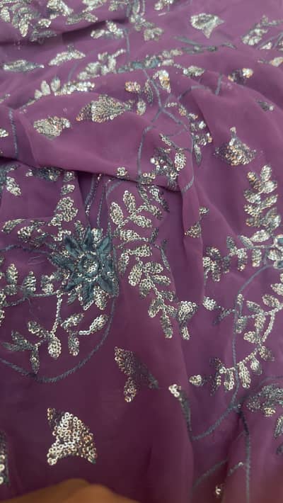 Move heavy chiffon sareee