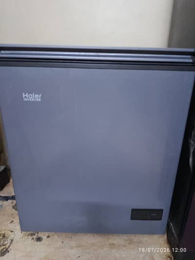 Haier Single Door Inverter Freezer - Like New - Warranty Available