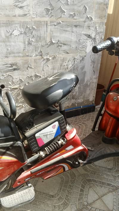 This electric Scooty import from Dubai .