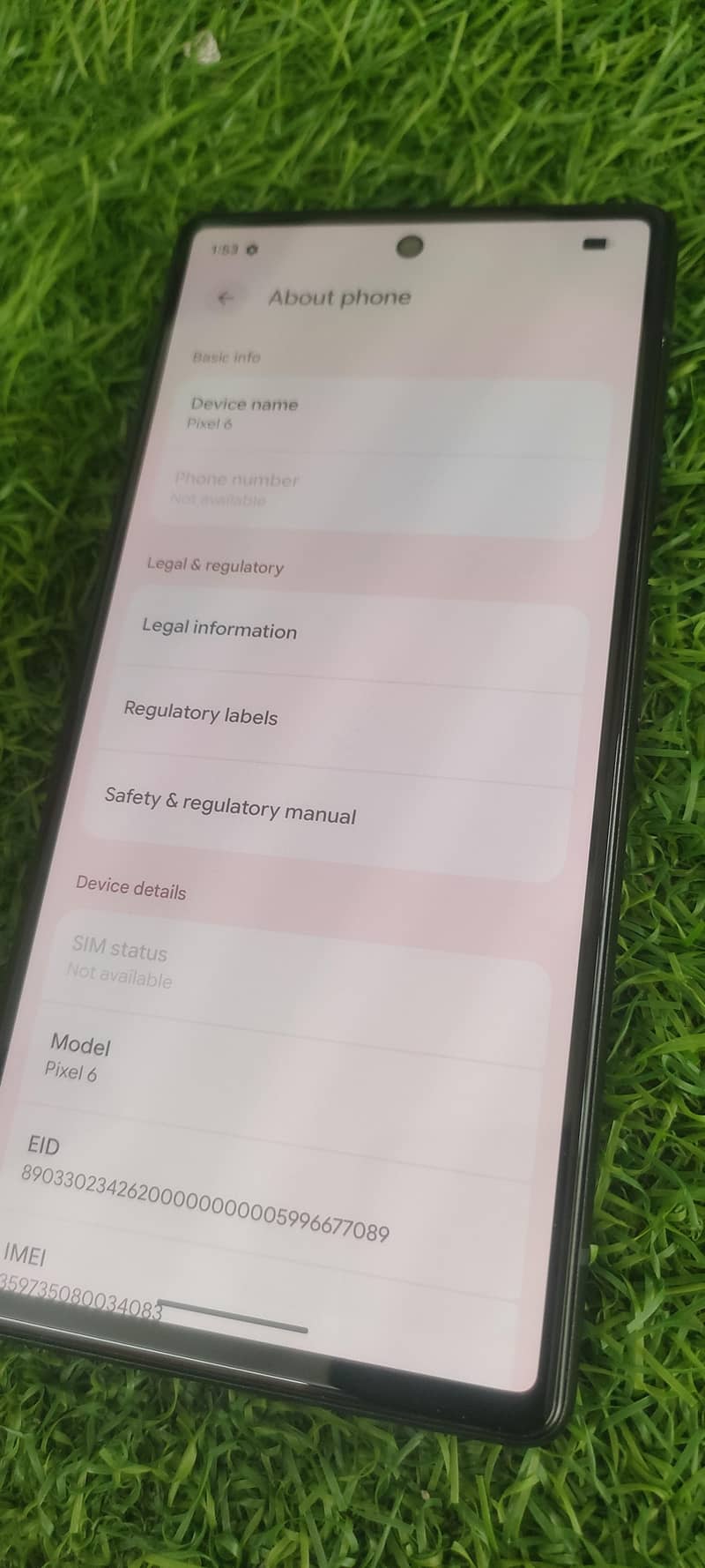 Google Pixel 6 3