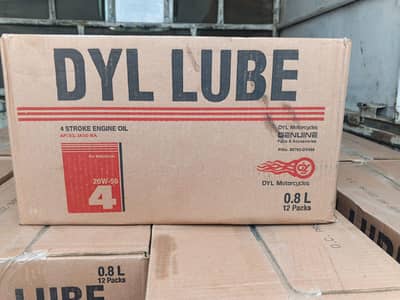 DYL Lube 20W-50 Engine Oil (0.8L) - 14 Genuine Cartons Available