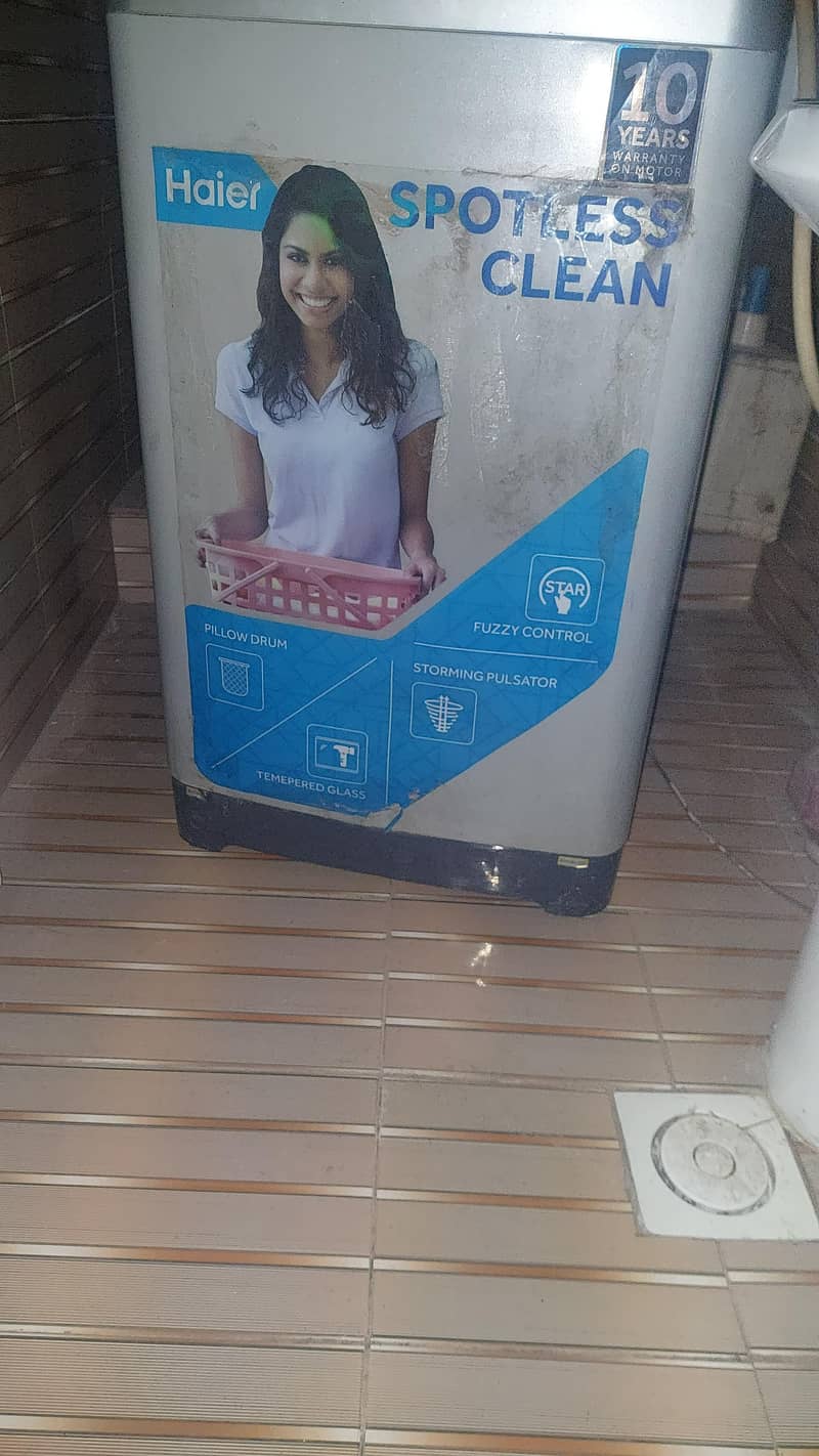haier automatic  machine 0