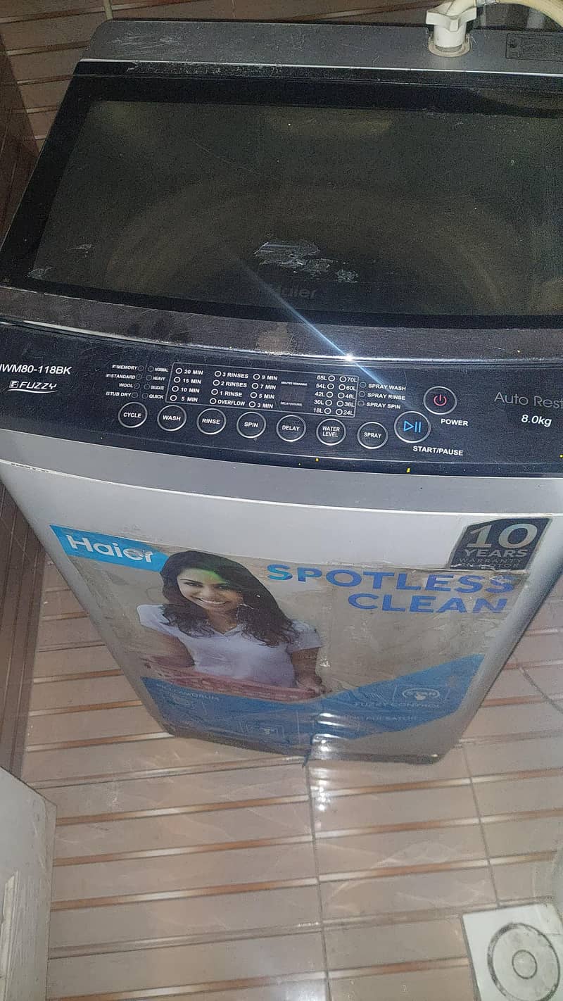 haier automatic  machine 2