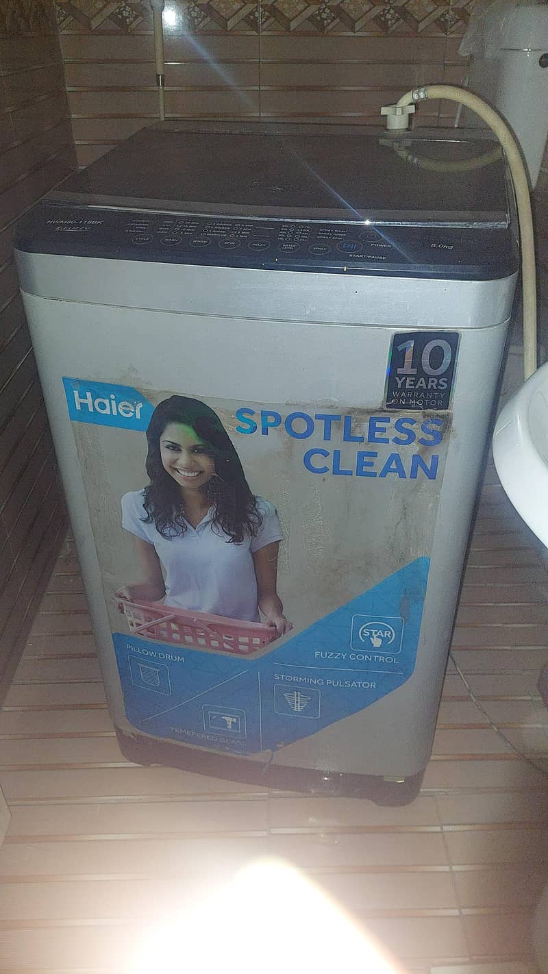 haier automatic  machine 3