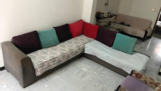 L shape 7 8 seater with 5 seater sets