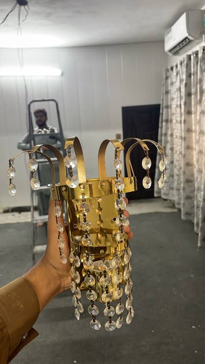 Wall lights for sale only 1 month use