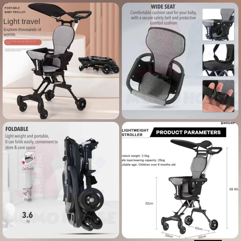 Foldable stroller 3