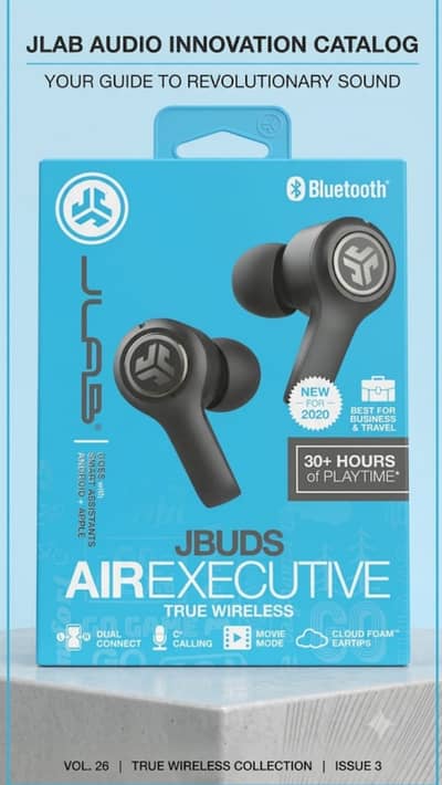 Jlabs Jbuds air executive true wireless ( open box-- like new)