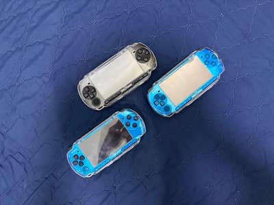 Blue & Black PSP 3000
