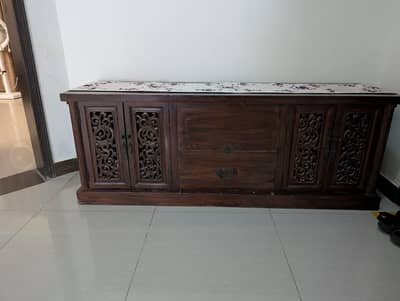 Sheesham wood chinese console