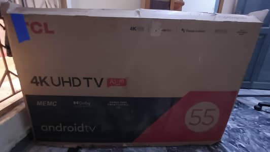 TCL Led 55 inch 4K android tv