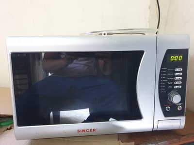 Singer 30litter stainless Steel microwave for sale
