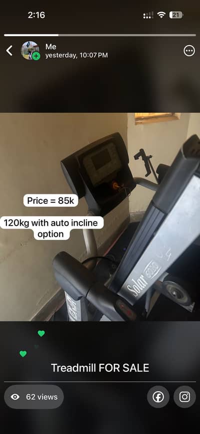 Jickcer Treadmil
