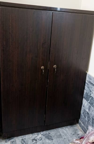 Two door cupboard