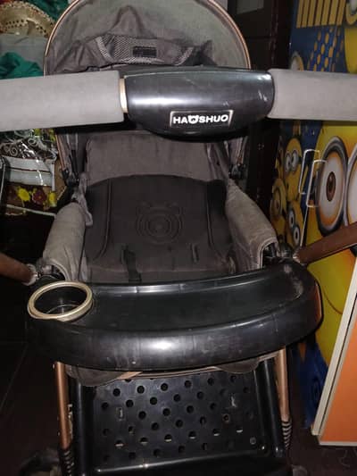 Pram Haoshuo brand available for urgent sale