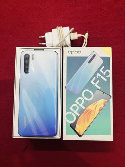 OPPO F158/128 with box charger WhatsApp 03262535680