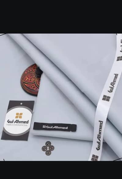 Men's Premium Unstitched Cotton Suit