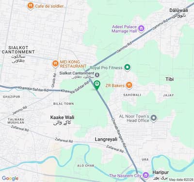 10 Marla Corner Plot For Sale Al Noor Town Sialkot