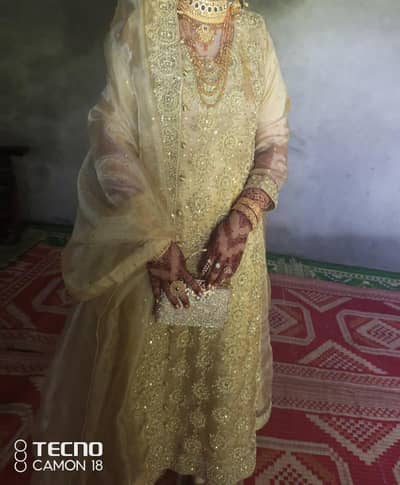 Bridal Walima Dress – Excellent Condition