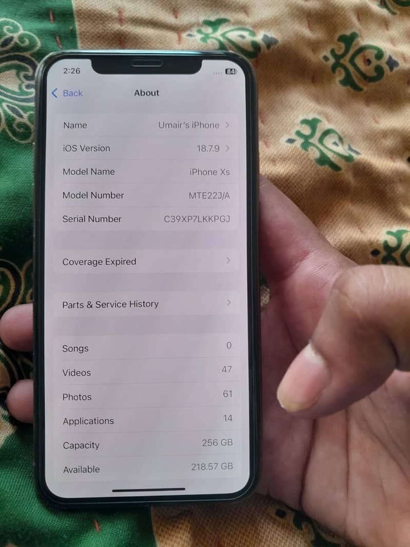 iPhone xs 1