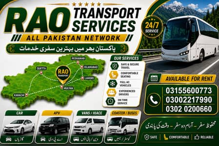 Rajput Transport | Coster, APV, Hiace,Bullet Proof Cars Available
