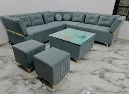 Turkish Sofa Set / 3 , 5 , 7 Seater Sofa Set / L-Shaped Sofa Set