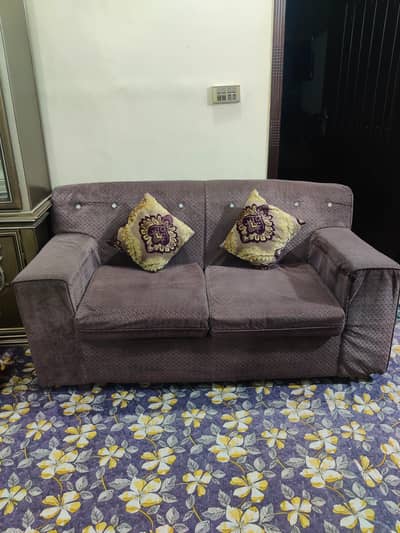 Elegant Sofa Set With Cusions For Sale