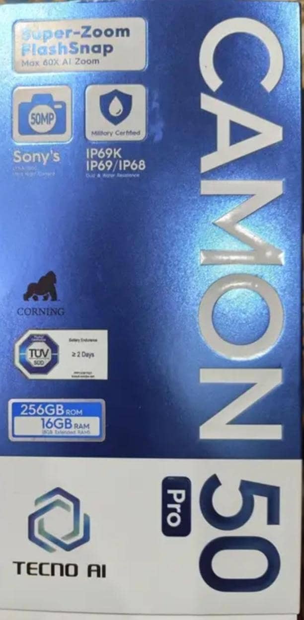 Tecno CAMON  50 Pro 2