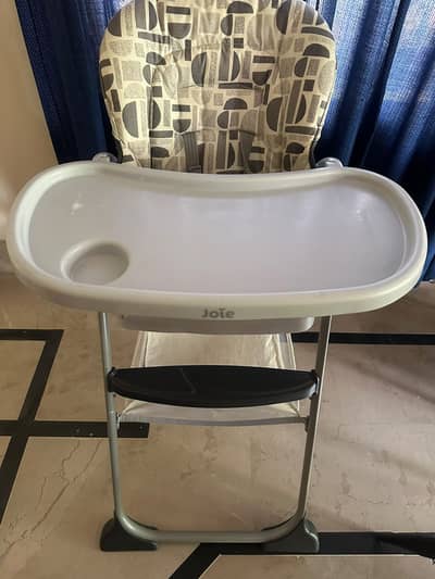 Joie snacker 2in1 compact high chair and table chair - turkey